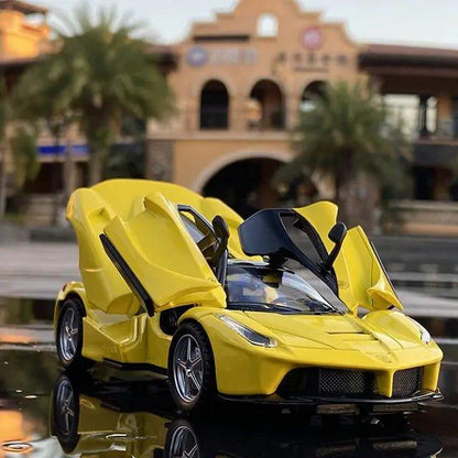 Ignite Their Passion with the Ferrari Laferrari Alloy Sports Car Model - Home Kartz