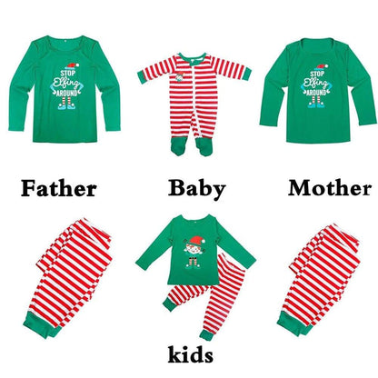 Festive Family Pajamas Set