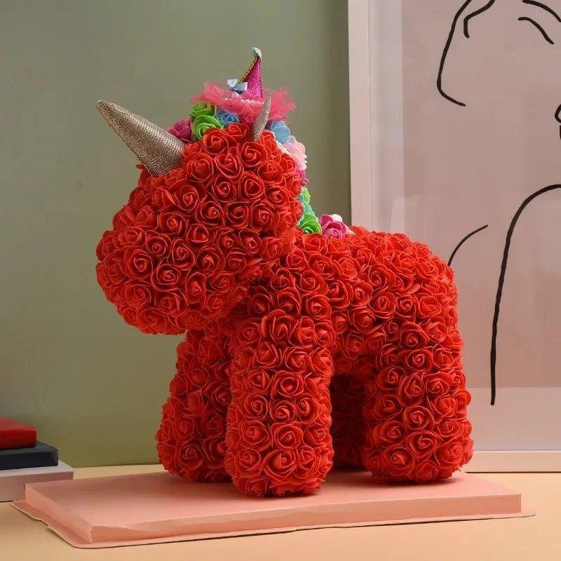 Floral Fantasy Unicorn: A Symbol of Eternal Love - Home Kartz