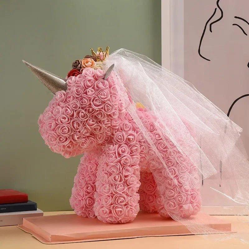 Floral Fantasy Unicorn: A Symbol of Eternal Love - Home Kartz