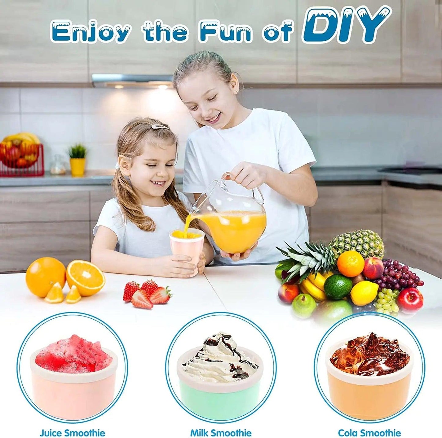 Frosty Smoothie Maker: Quick Freeze for Perfect Icy Drinks Every Time