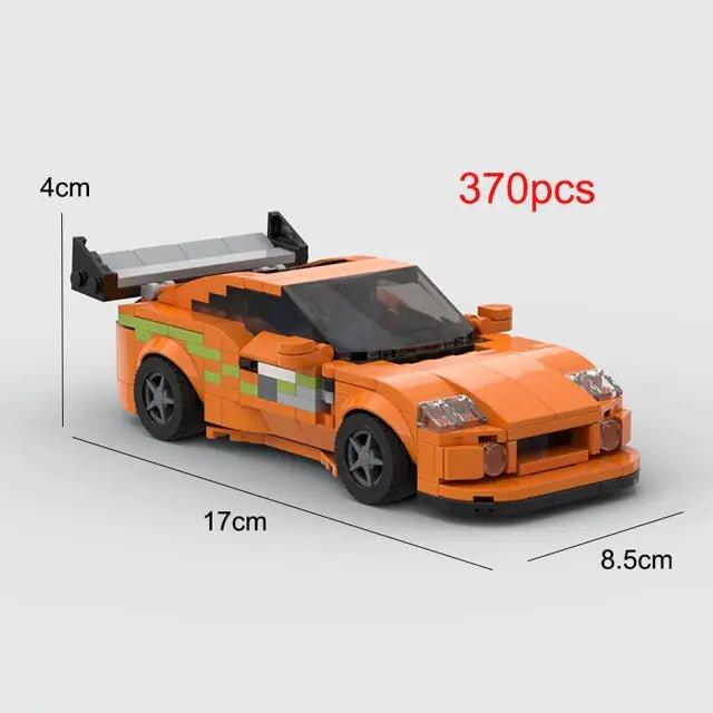 Furious1 Bricks Supra Car Toy - Home Kartz