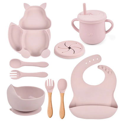 Baby Silicone Feeding Set