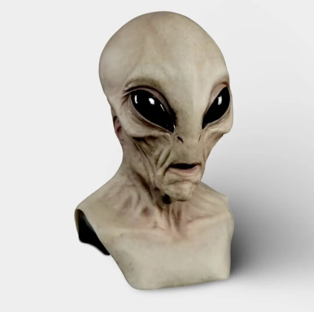 Realistic Alien Mask – Perfect for Halloween & Cosplay Events