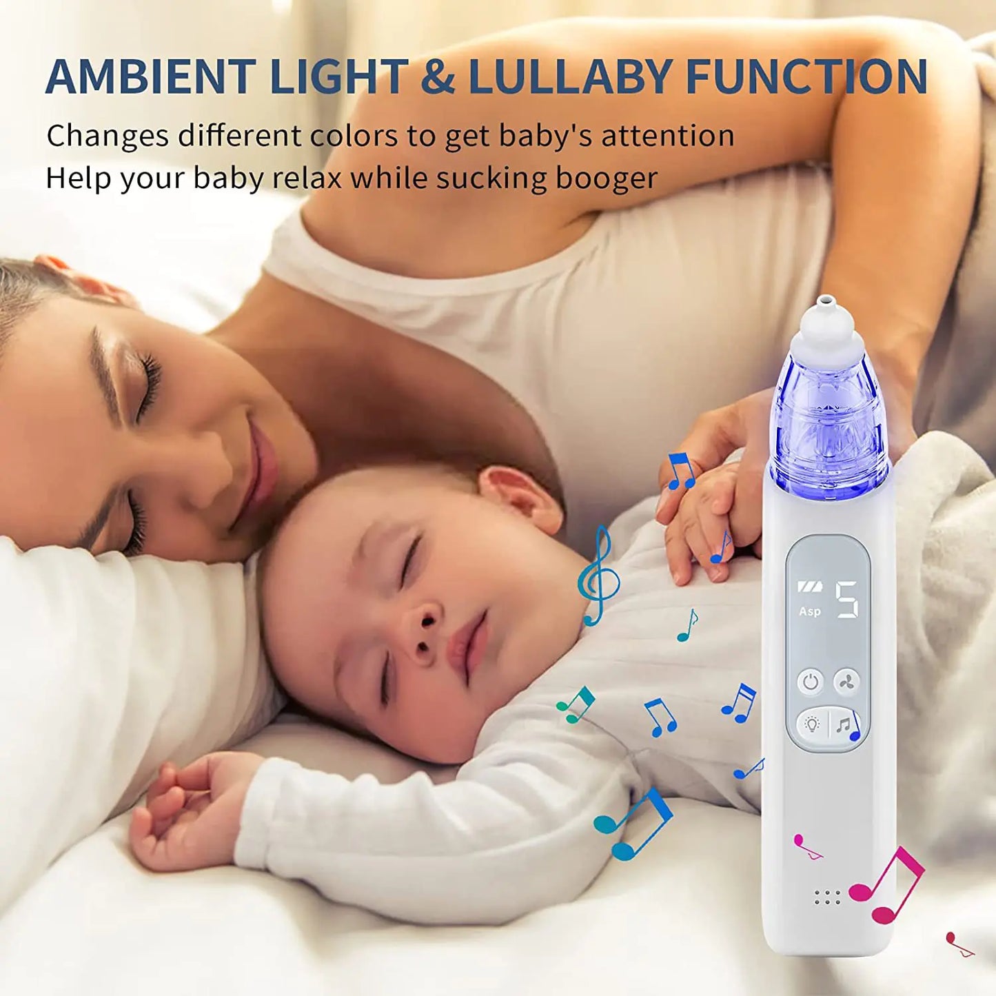 Rechargeable Silicone Baby Nose Cleaner – Gentle, Safe, and Effective Relief for Congestion