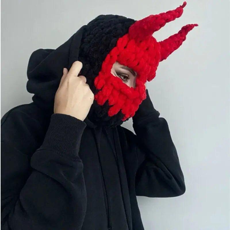 Halloween Knitted Balaclava Hat