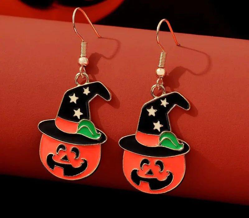 Halloween Themed Drop Earrings