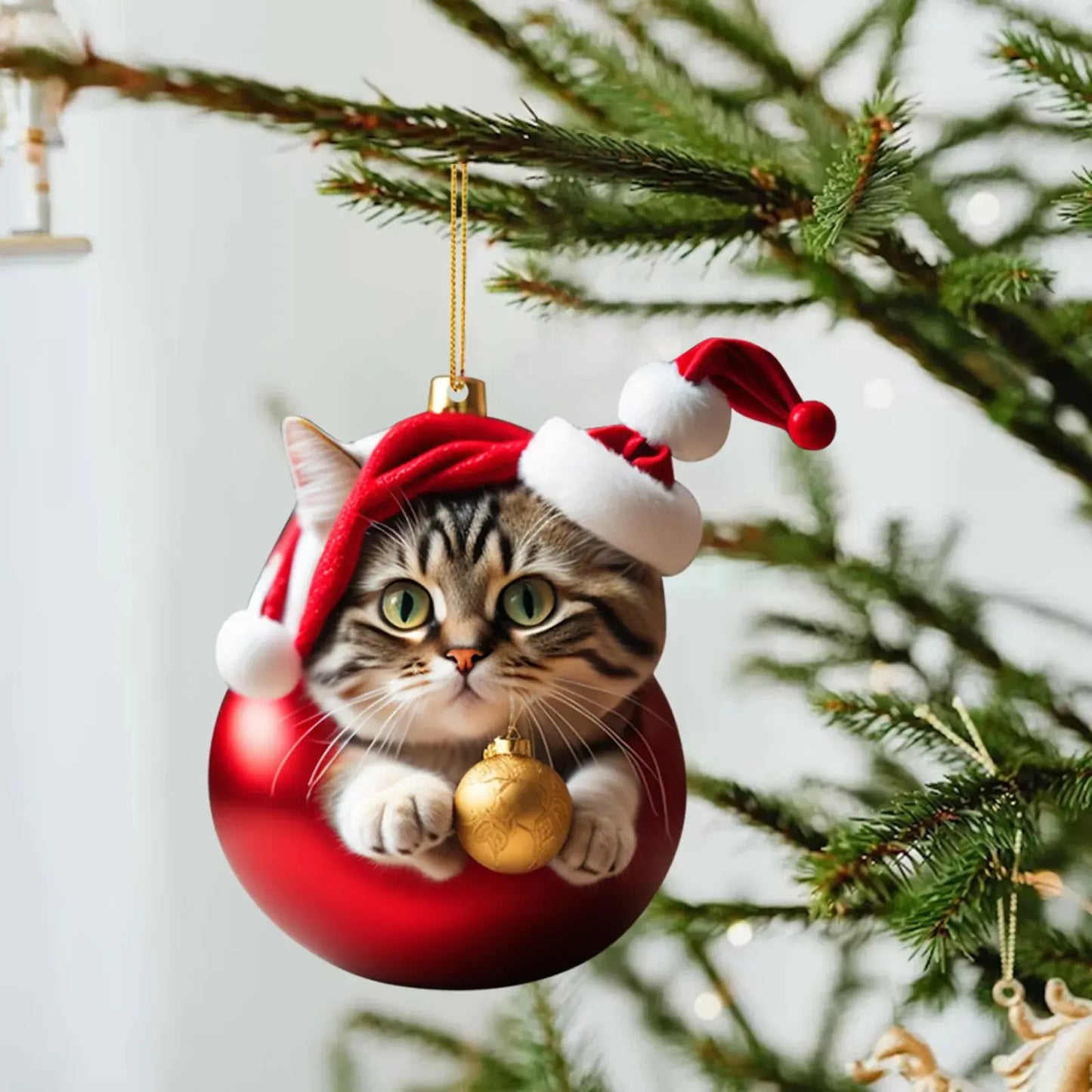 Add Whiskers and Charm to Your Tree with Cute Cat Christmas Ornaments!