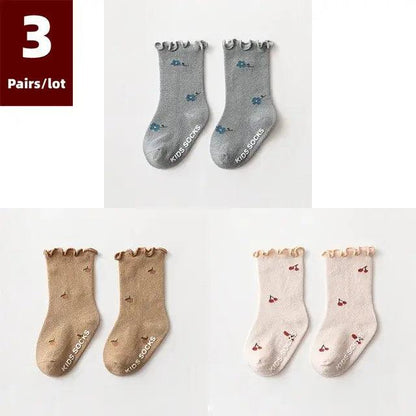 3 Pairs of Anti - Slip Children's Socks