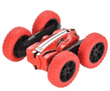 High speed remote control 360 spin electric kids double roll stunt car
