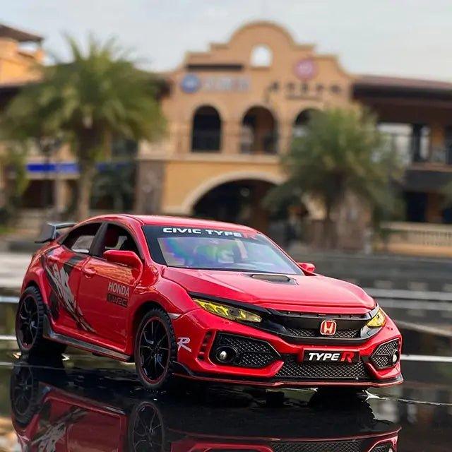 Unleash Realistic Driving Fun with Honda Civic Type R FK8 Toy Car - Home Kartz