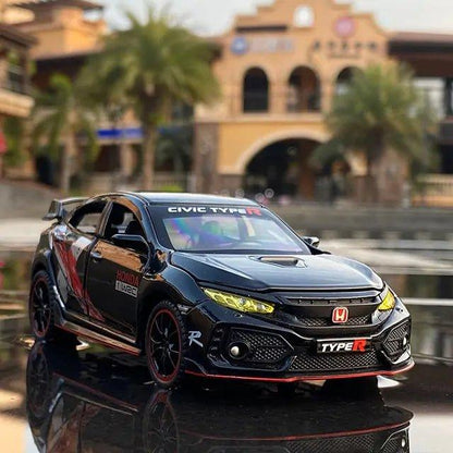 Unleash Realistic Driving Fun with Honda Civic Type R FK8 Toy Car - Home Kartz