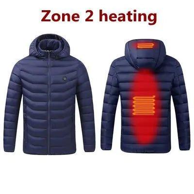 Hooded Heated Clothing Waterproof Warm Jackets