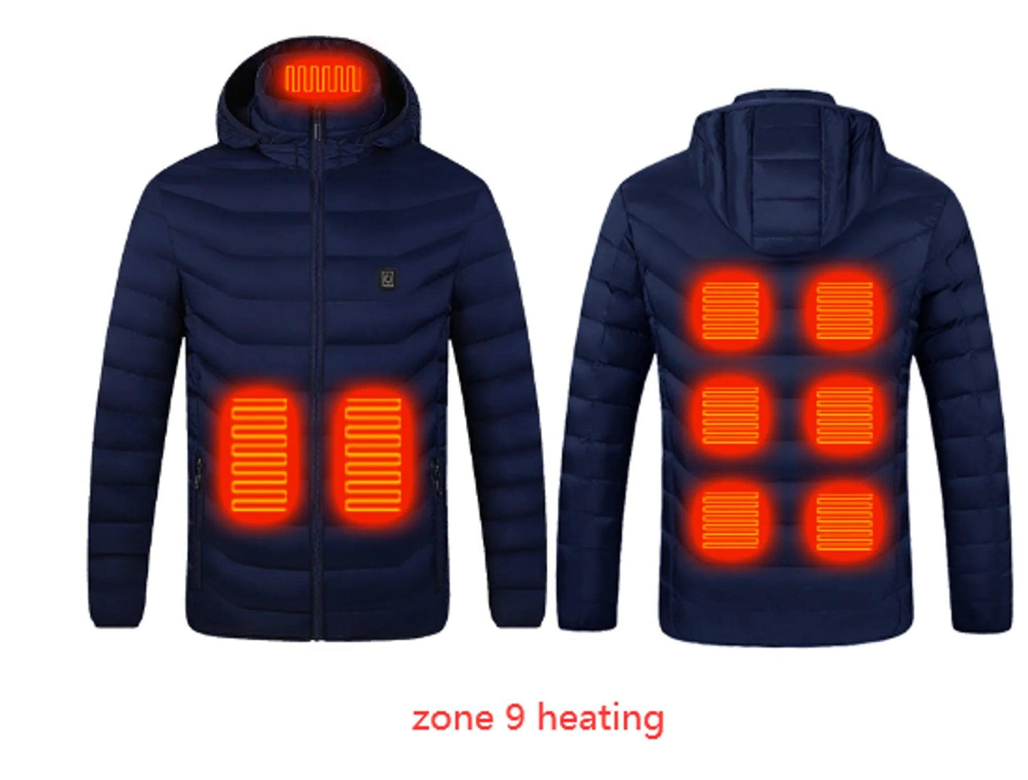 Hooded Heated Clothing Waterproof Warm Jackets