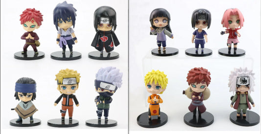Hot 12pcs/set Naruto Anime Figures Toys Dolls Kid Gift - Home Kartz