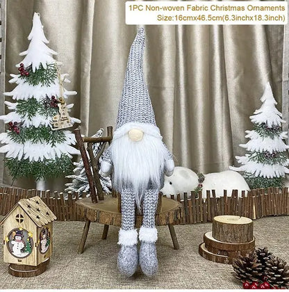 Gnome Christmas Faceless Doll – Whimsical Holiday Decoration for Festive Cheer | Perfect Holiday Gift