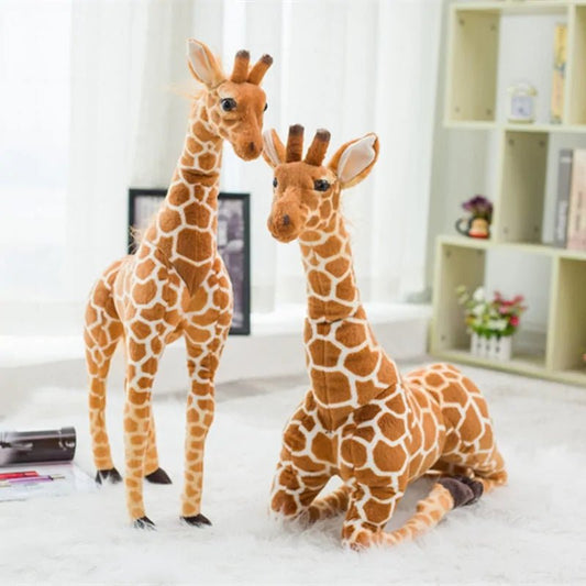 Huge Realistic Giraffe Plush Toy