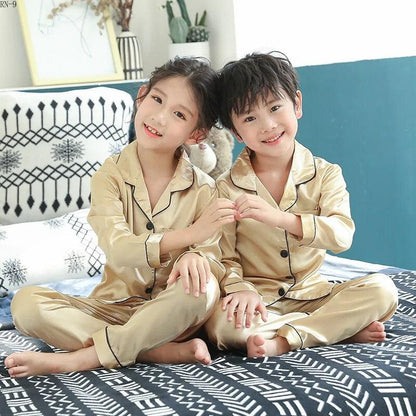 Luxurious Spring Pajamas Suit for Children: Comfort and Style Combined!