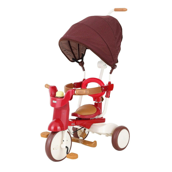 3-in-1 Foldable Tricycle with Canopy – Safe & Versatile Ride for Toddlers