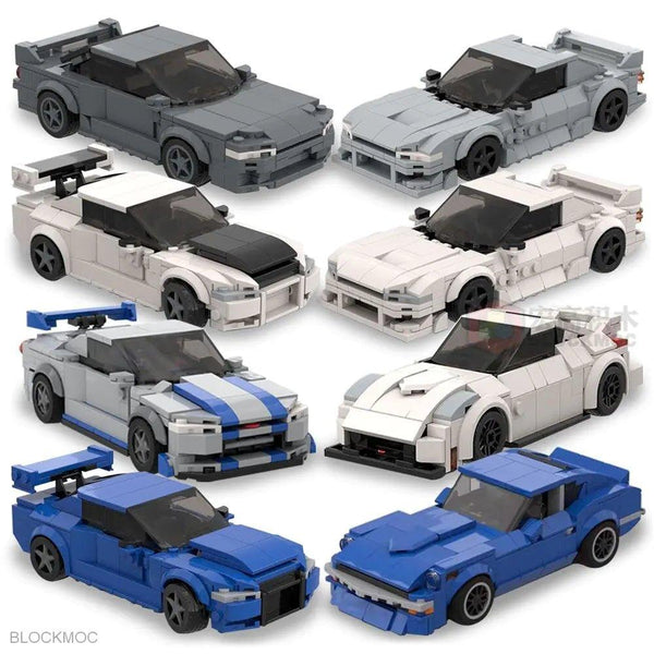 Build Your Dream Car with JDM Nissan Fast & Furious Blocks Toys