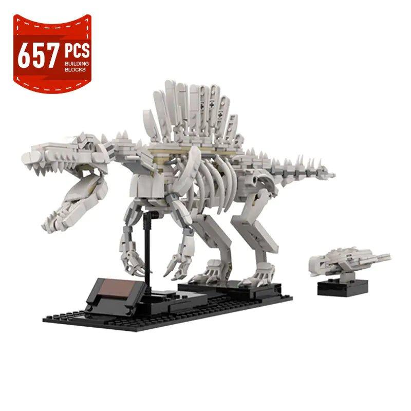 Jurassic Dinosaur Fossil Building Blocks Educational Toy