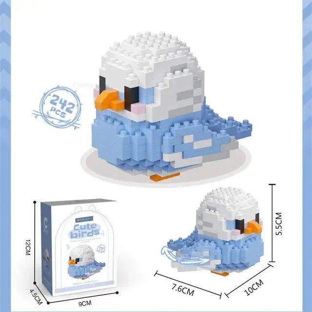 Kawaii Cute Birds Building Blocks