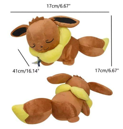 Kawaii Pokemon Sleepy Plush Pillow Collection