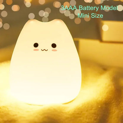 Kawaii Popular Cat Baby Mini Night Light - Home Kartz