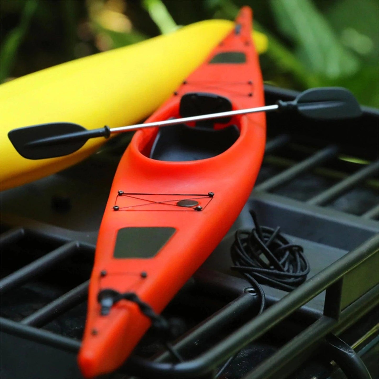 Kayak Simulation Boat for 1/10 Rc Crawler Car Tracked Vehicles