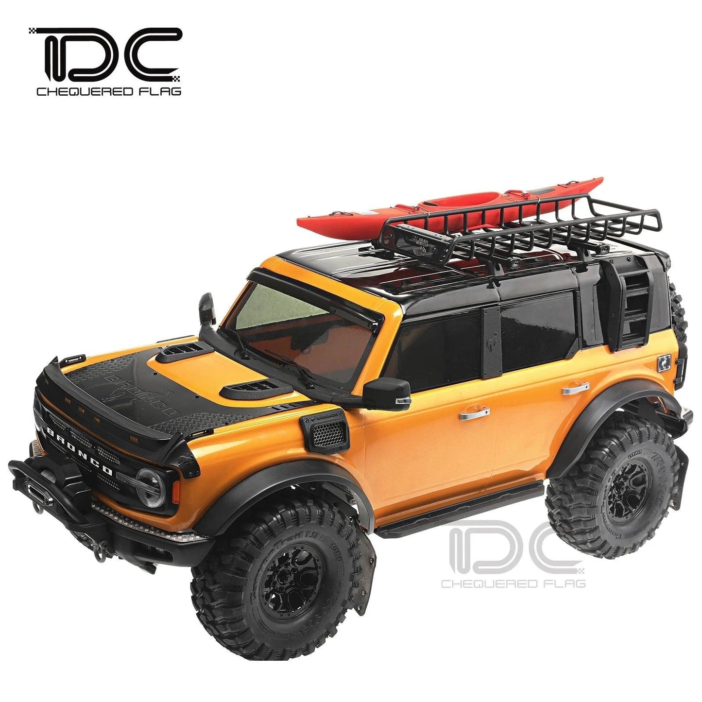 Kayak Simulation Boat for 1/10 Rc Crawler Car Tracked Vehicles