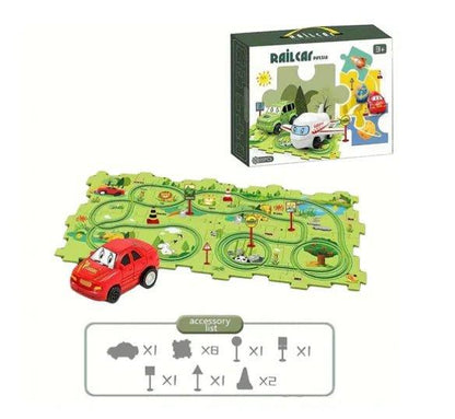 Kids Car Track Set - Home Kartz