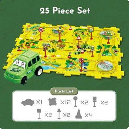 Kids Car Track Set - Home Kartz