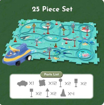 Kids Car Track Set - Home Kartz