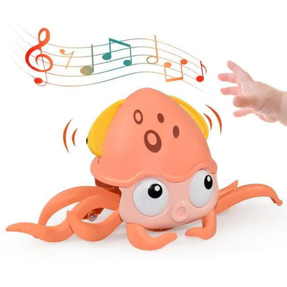 Kids Induction Escape Crab Octopus Toy