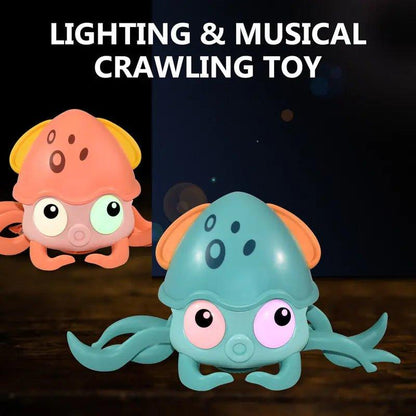 Kids Induction Escape Crab Octopus Toy