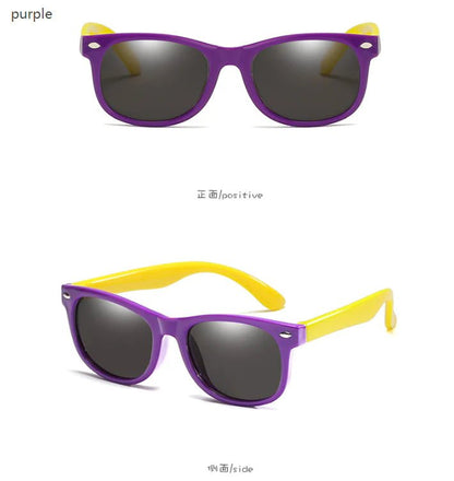 Kids Polarized Round Sunglasses - Home Kartz
