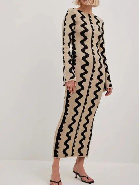 Knit Body Con Dress