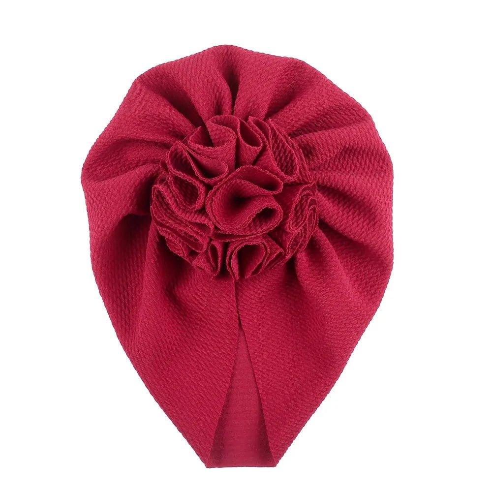 Knot Bow Baby Headbands: Toddler Headwraps with Flower Turban Hats, Elastic Hair Accessories - Home Kartz