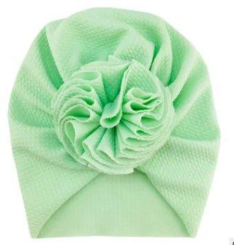 Knot Bow Baby Headbands: Toddler Headwraps with Flower Turban Hats, Elastic Hair Accessories - Home Kartz