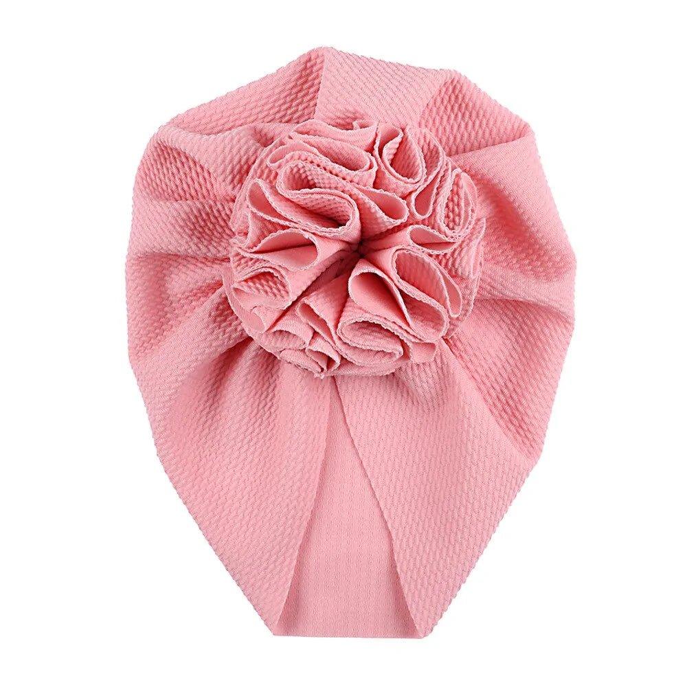 Knot Bow Baby Headbands: Toddler Headwraps with Flower Turban Hats, Elastic Hair Accessories - Home Kartz