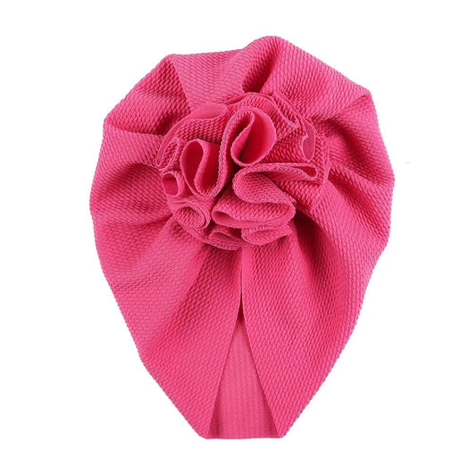 Knot Bow Baby Headbands: Toddler Headwraps with Flower Turban Hats, Elastic Hair Accessories - Home Kartz