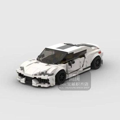 Koenigsegg CC850 Racer Sports Car Garage Toys