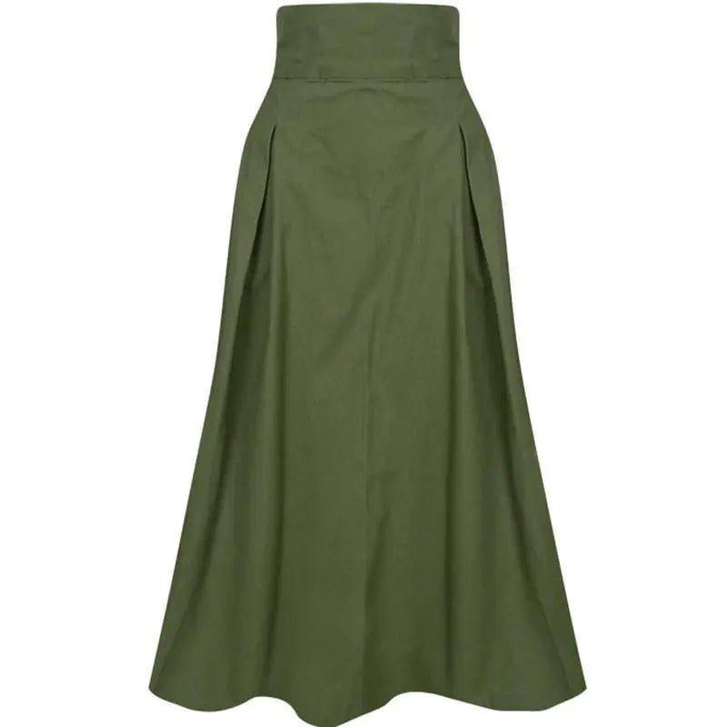 Korean Fashion Solid Color Skirt