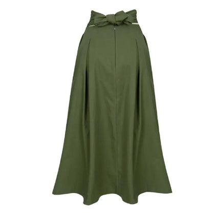 Korean Fashion Solid Color Skirt