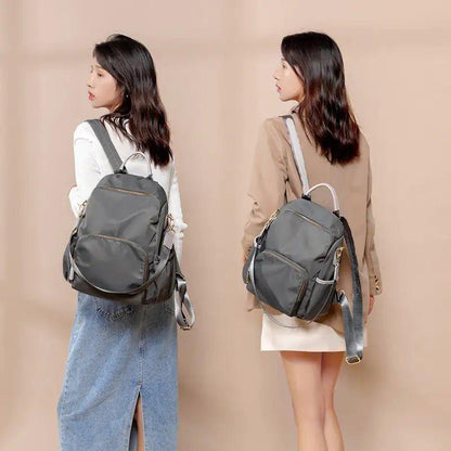 Korean Style Anti Theft Oxford Backpack