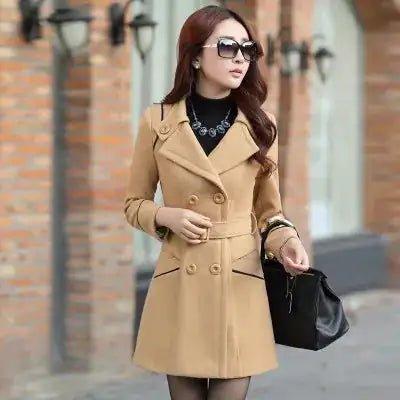 Korean Women's Wool Coat