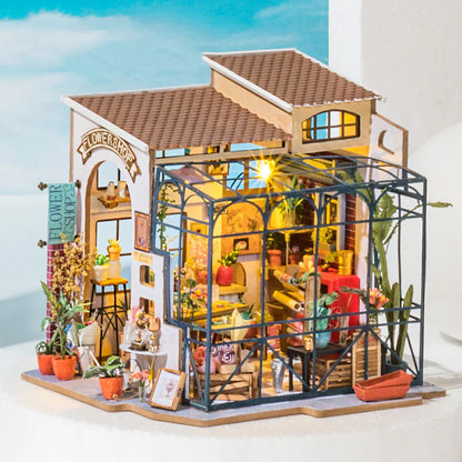 Build Your Dream Miniature Home with Our DIY Handmade House Piece Puzzle - Perfect for Craft Lovers!