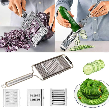 Effortlessly Slice Veggies with the Multi-Purpose Vegetable Slicing Tool - Perfect for Home Chefs!