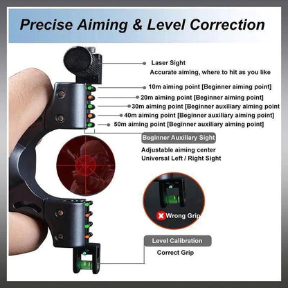 Laser Aiming Slingshot