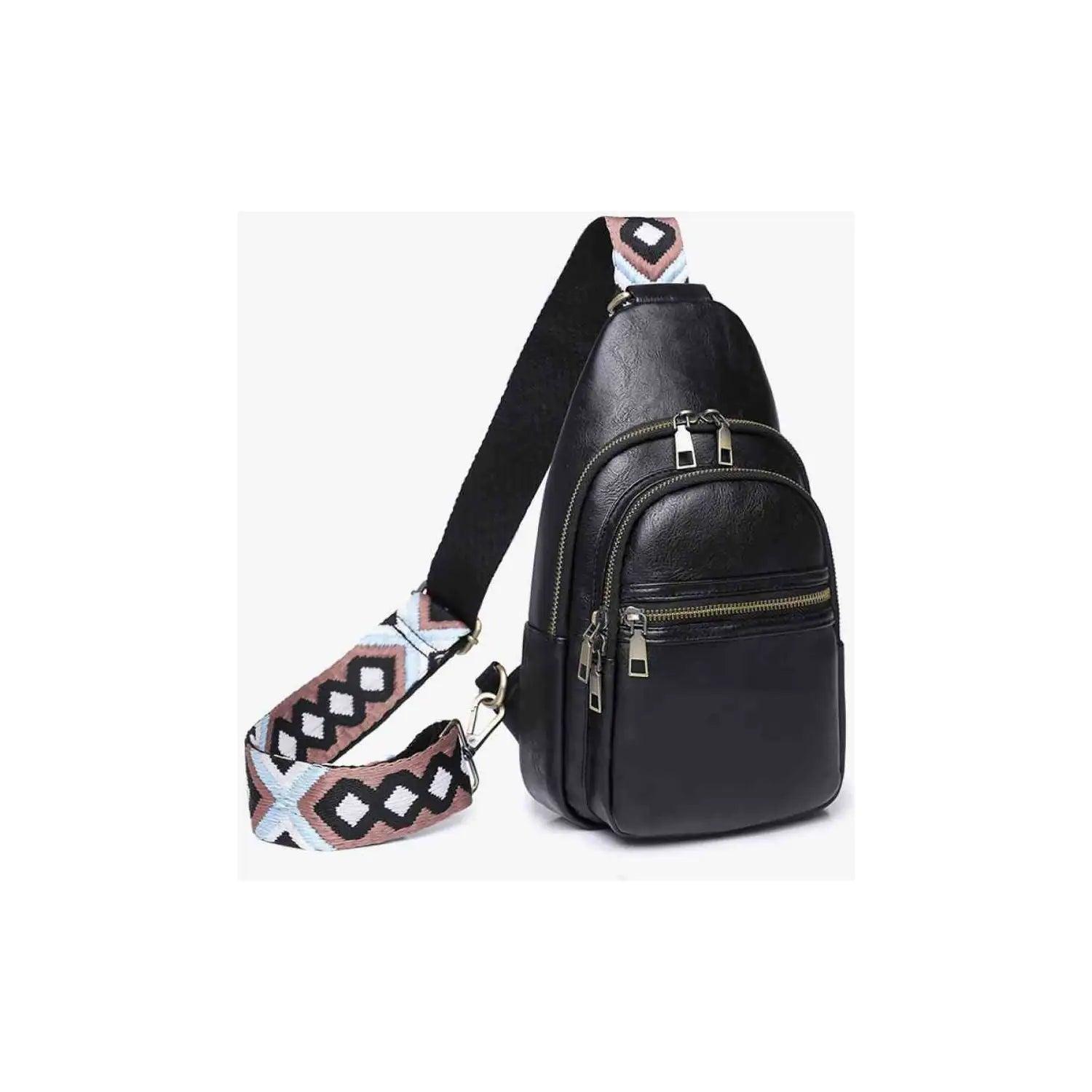 Leather Sling Bag Crossbody